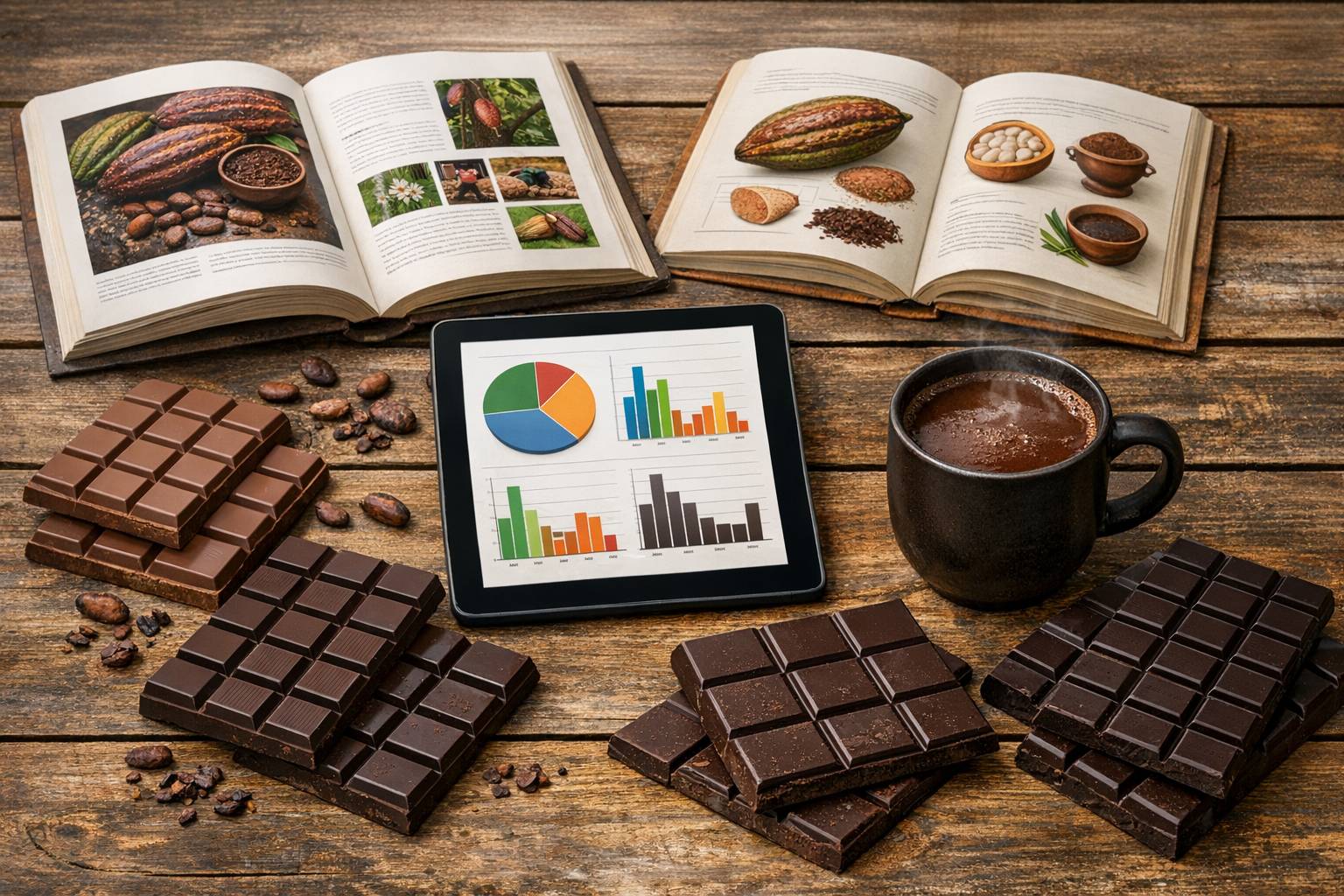 Fuentes fiables para aprender sobre cacao, chocolate y nutrición