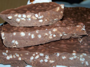 Turrón de chocolate casero