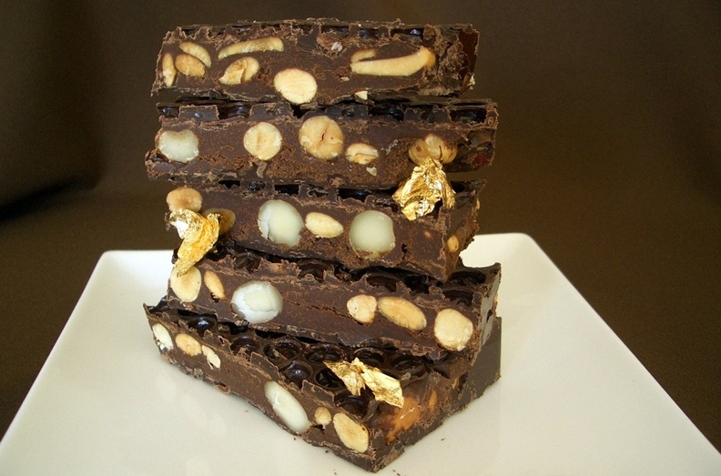 Turrón de chocolate